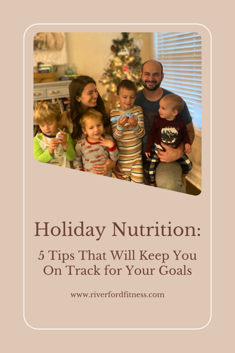 Holiday nutrition